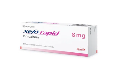 XEFO RAPID 8 MG 10 FILM TABLET